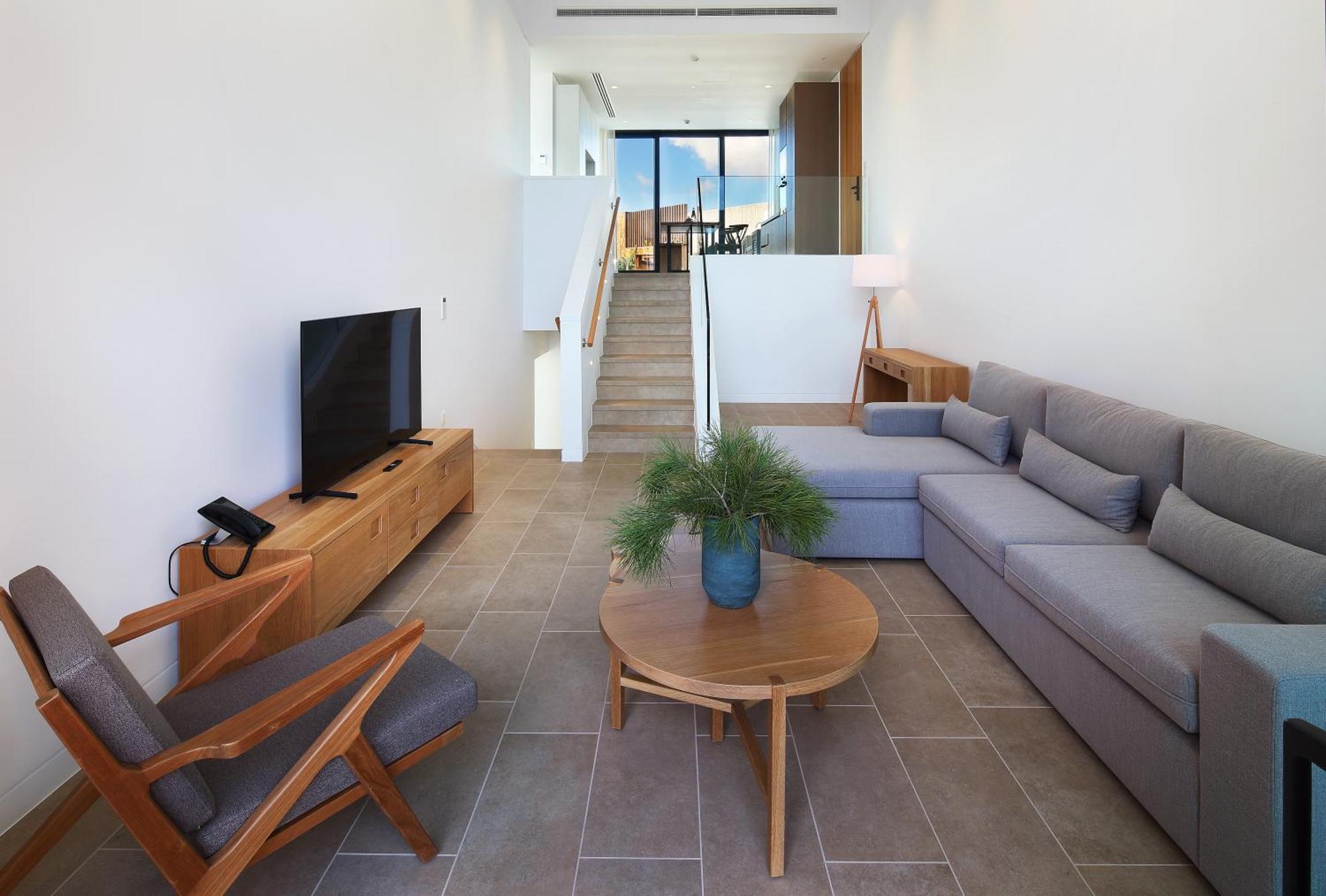 Minthis Resort Tsadha Buitenkant foto Living room